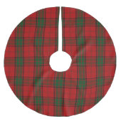 Scottish Clan Maxwell Red Green Tartan Kerstboom Rok (Voorkant)