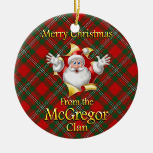 Scottish Clan McGregor kerstversiering Keramisch Ornament