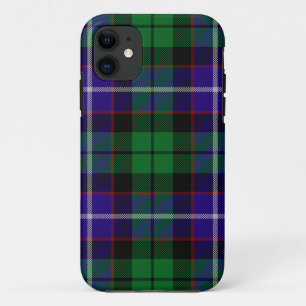 Scottish Clan Mitchell Tartan Pset iPhone 11 Hoesje