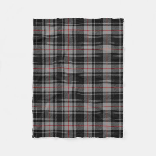 Scottish Clan Moffat Tartan Pset Fleece Deken (Voorkant)