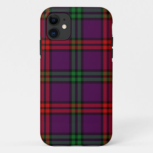 Scottish Clan Montgomery Tartan Pset Case-Mate iPhone Case (Achterkant)