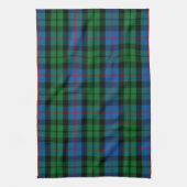 Scottish Clan Morrison Tartan Pset Theedoek (Verticaal)