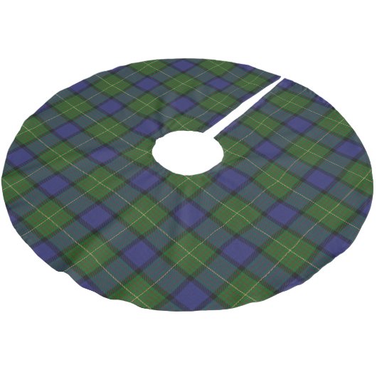 Scottish Clan Muir Tartan Kerstboom Rok (Gekanteld)