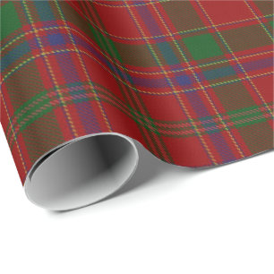 Scottish Clan Munro Munroe Monroe Tartan Cadeaupapier