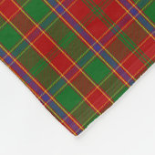 Scottish Clan Munro Tartan Pset Fleece Deken (Hoek)
