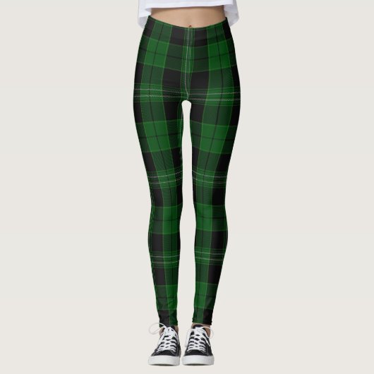 Scottish Clan MURPHY Tartan Irish Pset Leggings (Voorkant)
