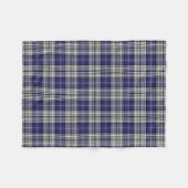 Scottish Clan Napier Tartan Pset Fleece Deken (Voorkant (Horizontaal))