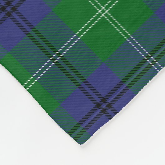 Scottish Clan Oliphant Tartan Pset Fleece Deken (Hoek)
