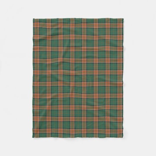 Scottish Clan Pollock Classic Tartan Fleece Deken (Voorkant)