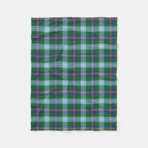 Scottish Clan Porteous Tartan Pset Fleece Deken
