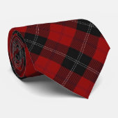 Scottish Clan Ramsay Ramsey Tartan Stropdas (Opgerold)