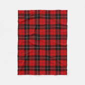 Scottish Clan Ramsay Tartan Pset Fleece Deken (Voorkant)