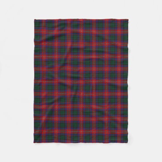 Scottish Clan Rattray Classic Tartan Fleece Deken (Voorkant)