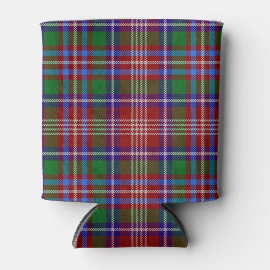 Scottish Clan Ritchie Tartan Pset Blikjeskoeler (Voorkant)