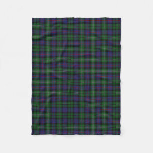 Scottish Clan Roos Hunting Classic Tartan Fleece Deken