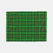 Scottish Clan Ross Tartan Pset Fleece Deken (Voorkant (Horizontaal))