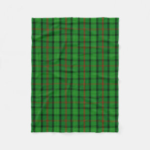 Scottish Clan Ross Tartan Pset Fleece Deken