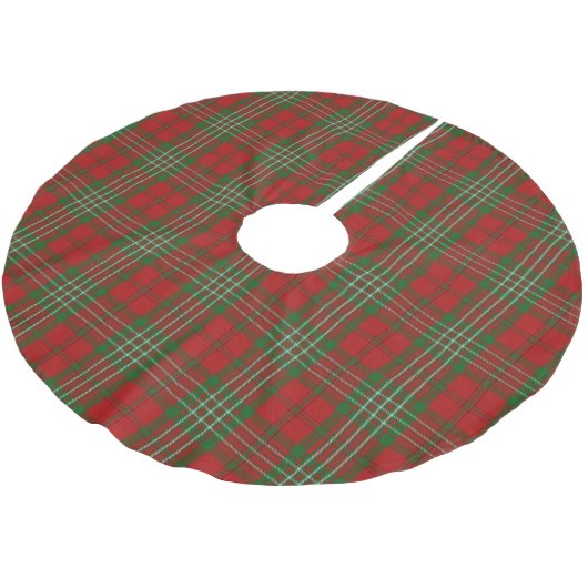 Scottish Clan Scott Tartan Kerstboom Rok (Gekanteld)