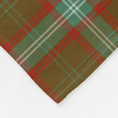Scottish Clan Seton Hunting Tartan Pset Fleece Deken (Hoek)