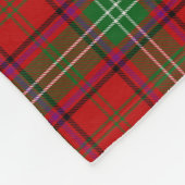 Scottish Clan Seton Tartan Pset Fleece Deken (Hoek)