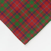 Scottish Clan Shaw Classic Tartan Fleece Deken (Hoek)