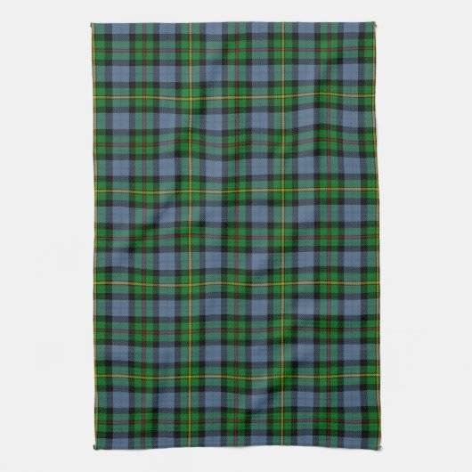 Scottish Clan Smith Tartan Pset Theedoek (Verticaal)