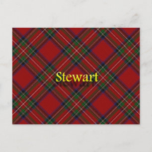 Scottish Clan Stewart Briefkaart