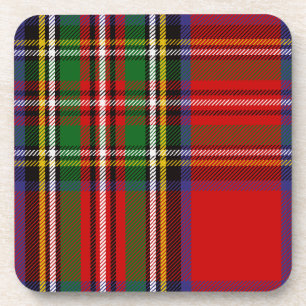 Scottish Clan Stewart Tartan Pset Bier Onderzetter