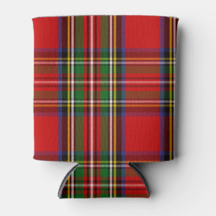 Scottish Clan Stewart Tartan Pset Blikjeskoeler