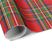 Scottish Clan Stewart Tartan Pset Cadeaupapier (Rol Hoek)