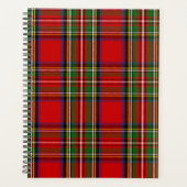 Scottish Clan Stewart Tartan Pset Planner (Voorkant)