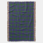 Scottish Clan Strachan Tartan Deken (Voorkant Verticaal)