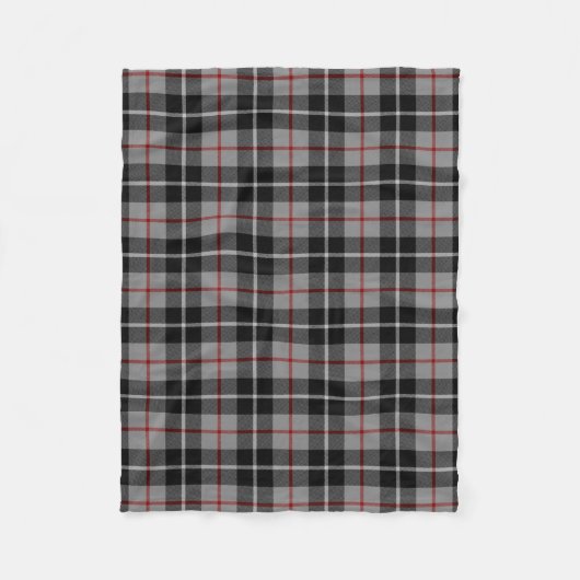 Scottish Clan Thompson Tartan Pset Fleece Deken (Voorkant)