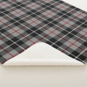 Scottish Clan Thompson Tartan Pset Sherpa Deken (3/4)