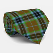 Scottish Clan Thomson Tartan Pset Stropdas (Opgerold)