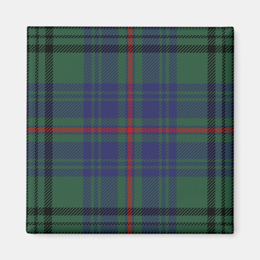 Scottish Clan Walker Tartan Pset Magneet (Voorkant)