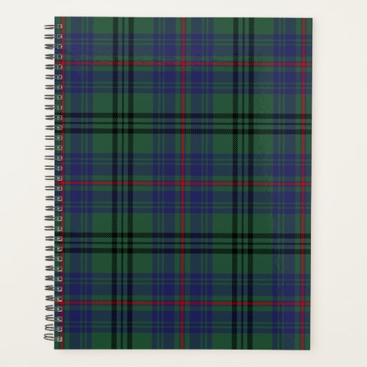 Scottish Clan Walker Tartan Pset Planner (Voorkant)