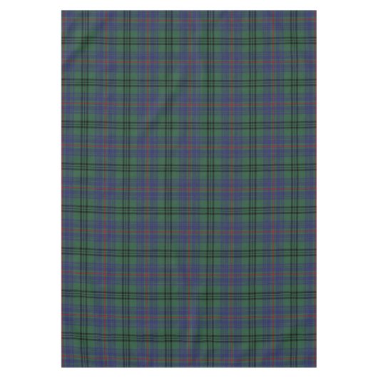Scottish Clan Walker Tartan Pset Tafelkleed (Voorkant)