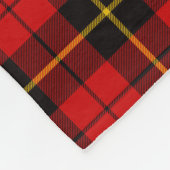 Scottish Clan Wallace Tartan Pset Fleece Deken (Hoek)