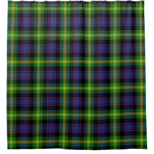 Scottish Clan Watson Tartan Pset Douchegordijn (Voorkant)