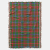 Scottish Clan Wilson Tartan Pset Deken (Voorkant Verticaal)