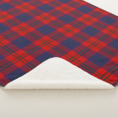 Scottish Clan Witherspoon Tartan Pset Sherpa Deken (3/4)