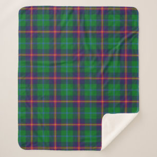 Scottish Clan Young Tartan Pset Sherpa Deken