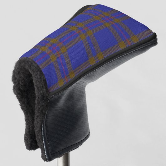 Scottish Colors Clan Elliot Tartan Pset Golfheadcover (3/4 voorkant)