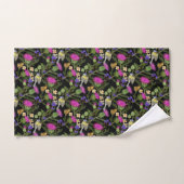 Scottish Cottcore Thistle Pattern Bad Handdoek (Handdoek)