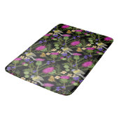Scottish Cottcore Thistle Pattern Bath Mat (Gekanteld)