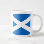 Scottish Cross Scotland Colors Extra Grote Beker (Rechts)