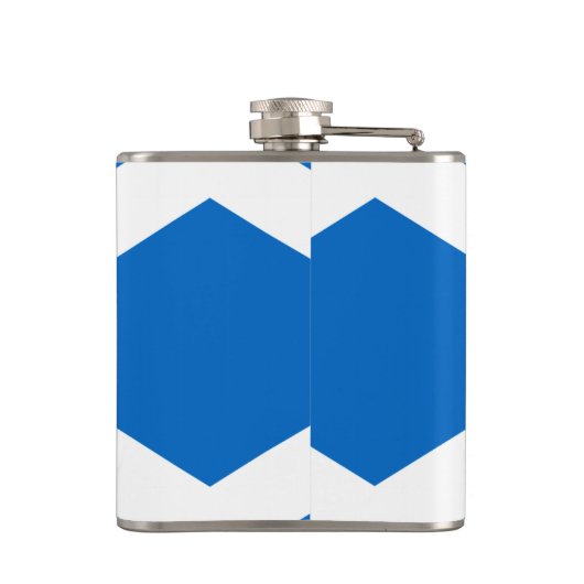 Scottish Cross Scotland Colors Heupfles (Achterkant)