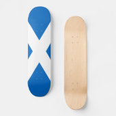 Scottish Cross Scotland Colors Skateboard (Voorkant)