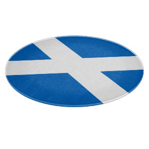 Scottish Cross Scotland Colors Snijplank